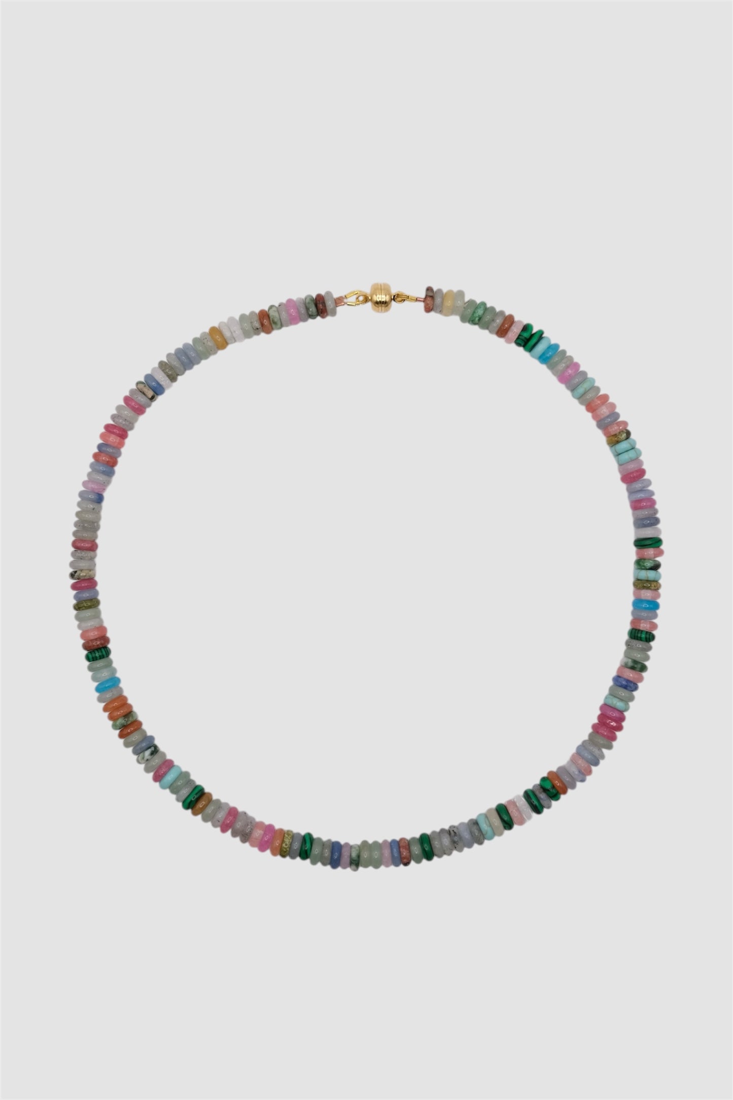 Rainbow Gemstone Necklace