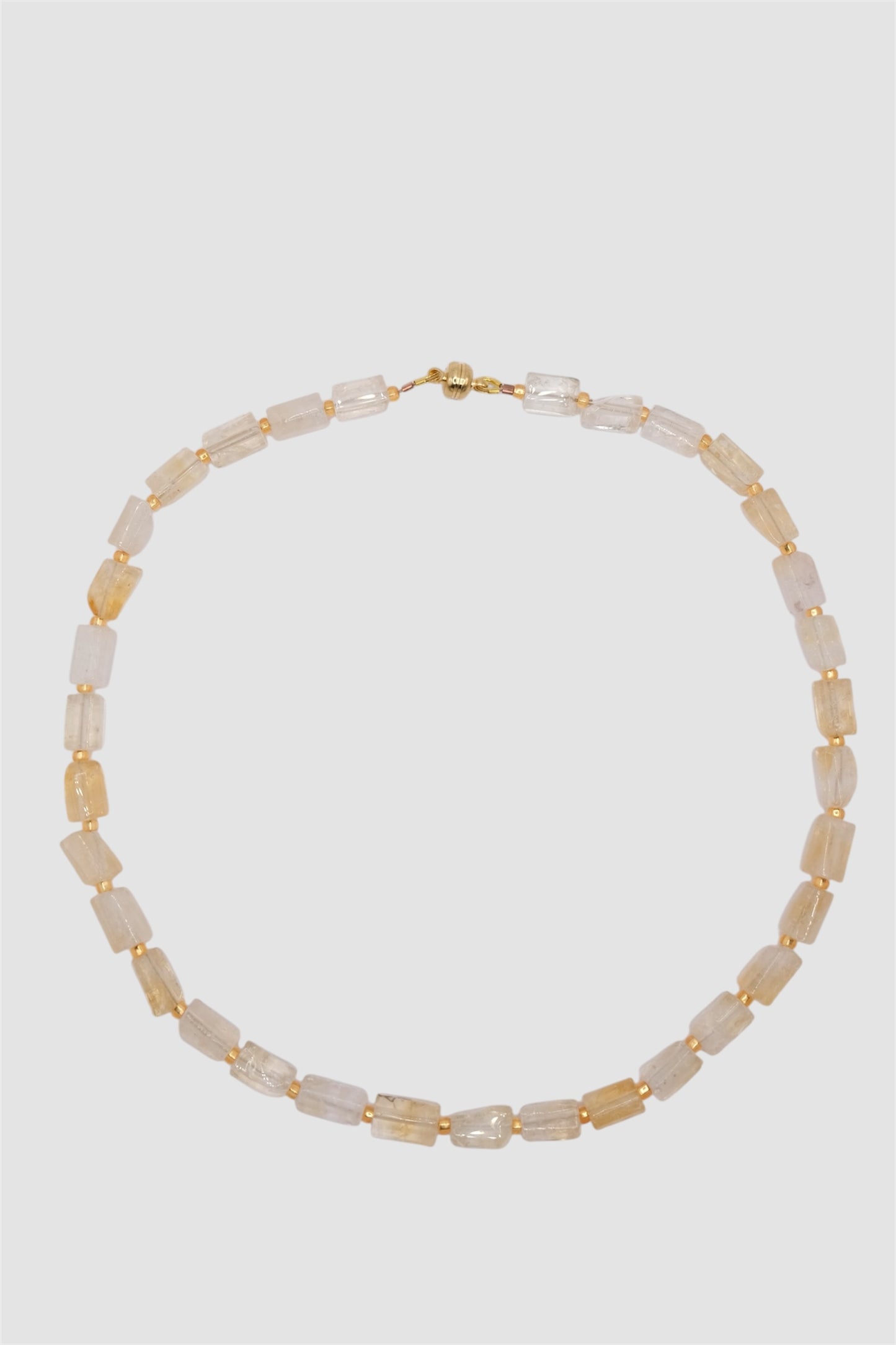Neutral Citrine Necklace