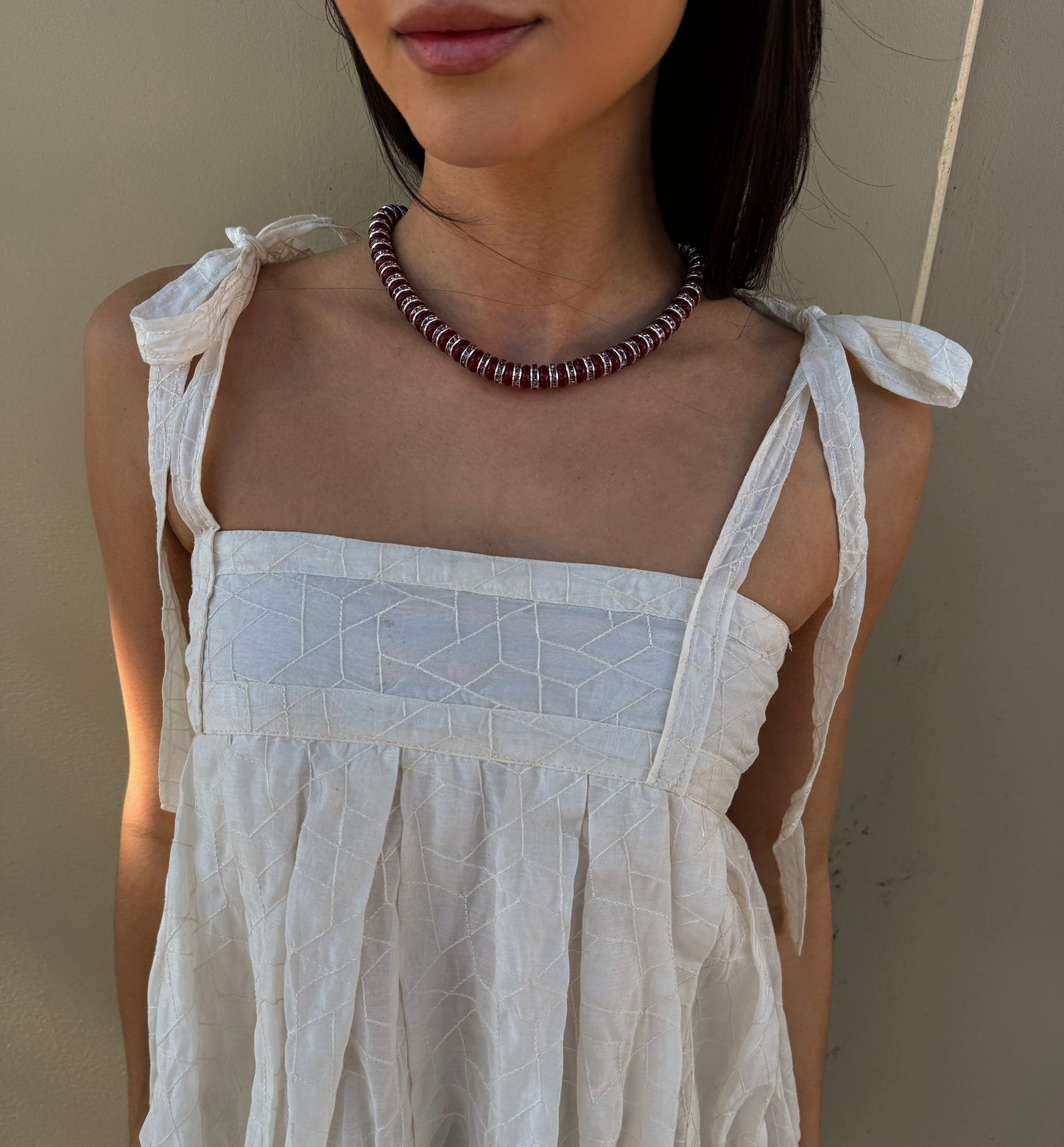 Sangria Bloom Necklace