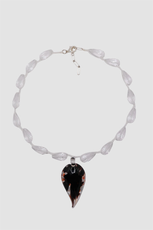 Clear Quartz Flower Glass Blown