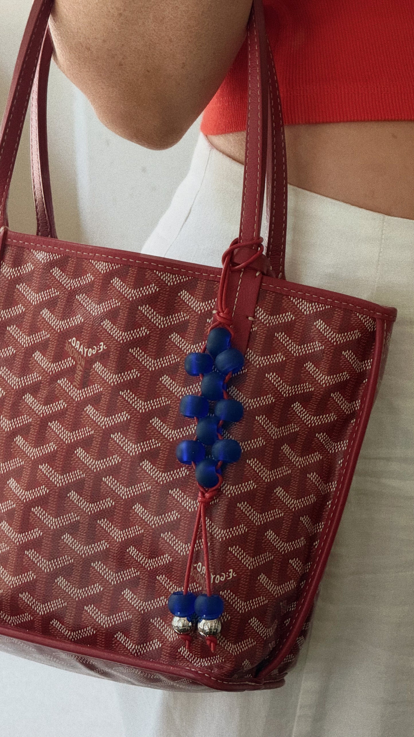 LYEA Gemstone Beaded Bag Charm