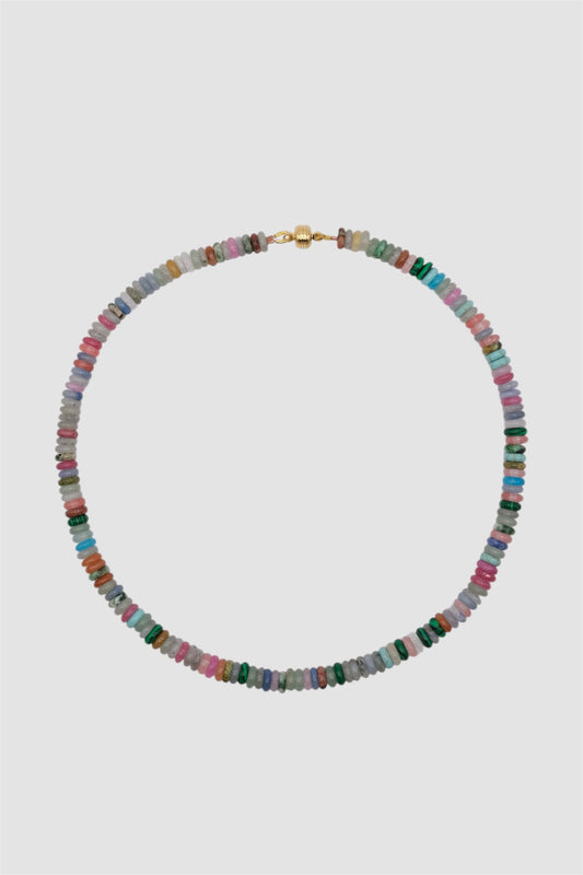 Rainbow Gemstone Necklace