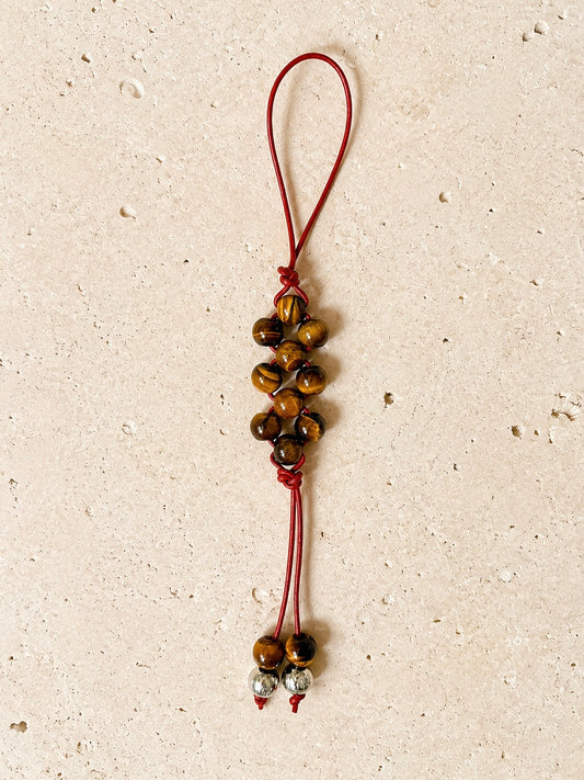 LYEA Gemstone Beaded Bag Charm