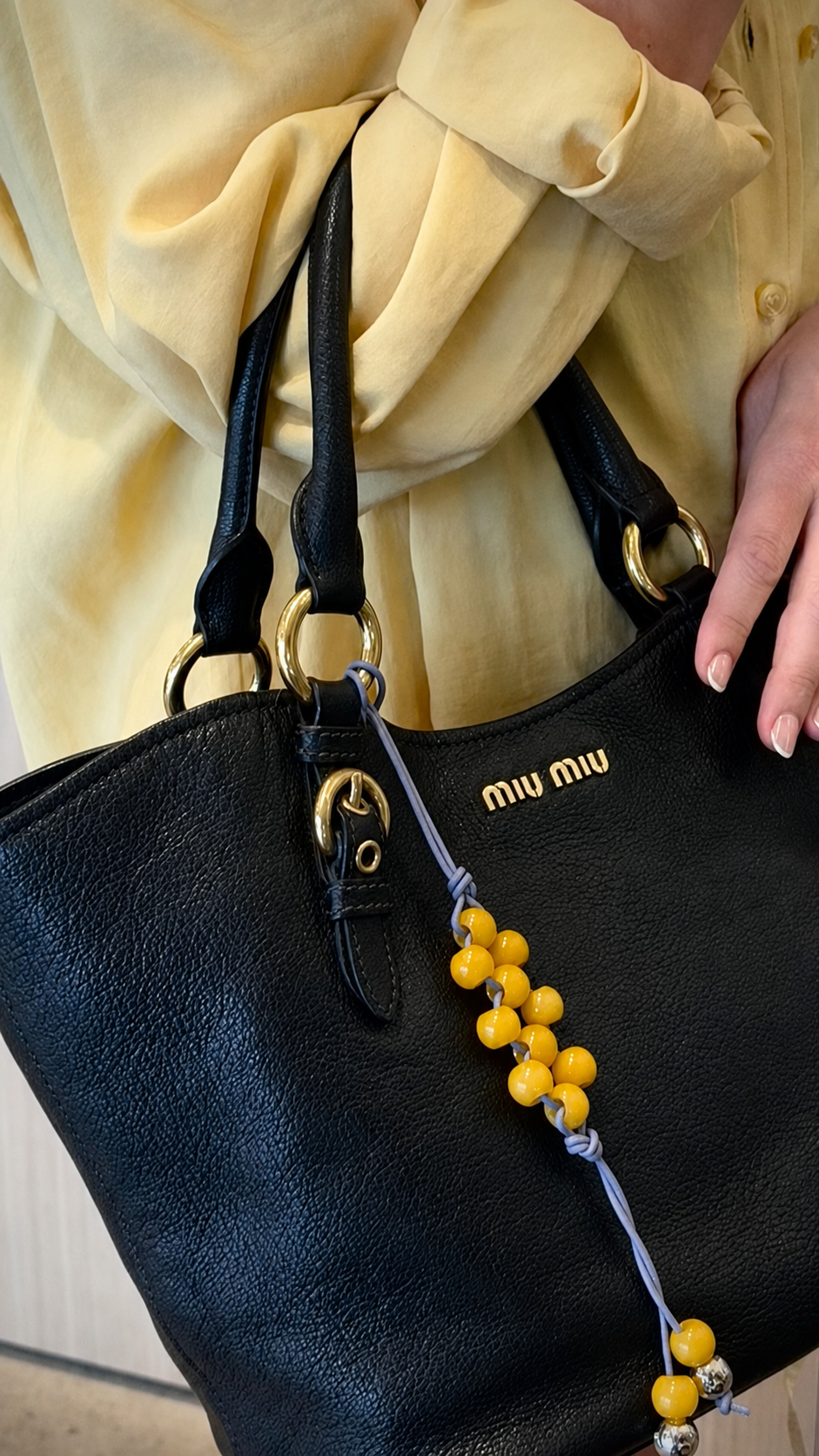 LYEA Gemstone Beaded Bag Charm
