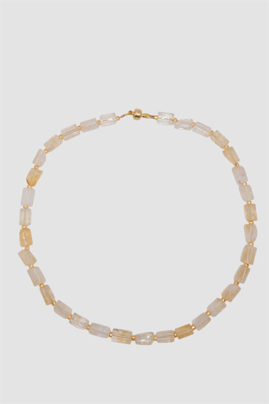 Neutral Citrine Necklace